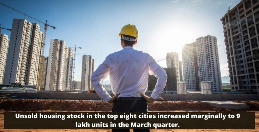 Unsold Housing Stock: In The Top Eight Cities