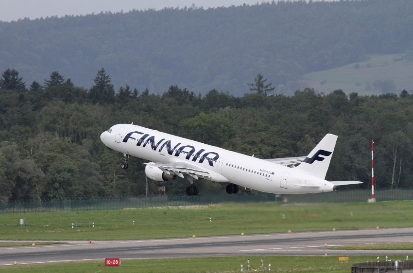 Upgrade flight ticket at Finn Air.