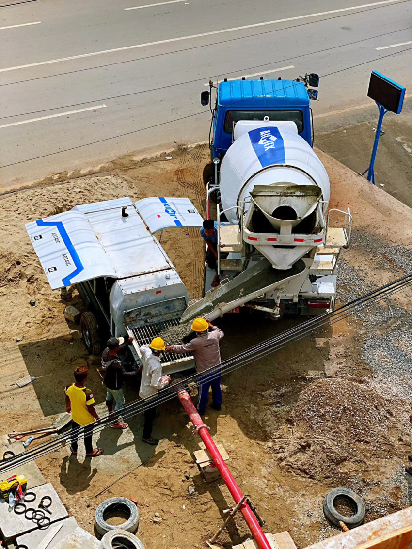 Tiny Investment For Mini Concrete Pump in Manila, Philippines