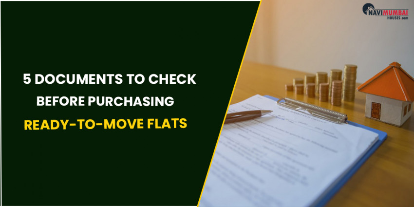 5 Archives To Really look at Prior to Buying Prepared To-Move Pads