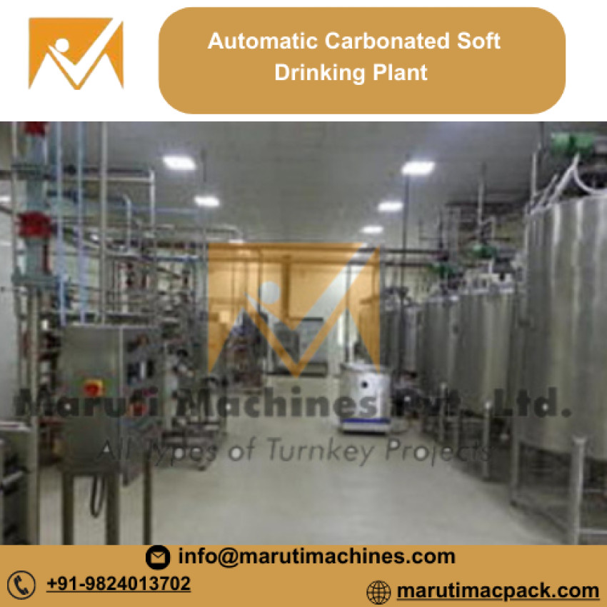 Title: Revolutionizing Beverage Production: The Automatic Carbonated Soft Drink Plant