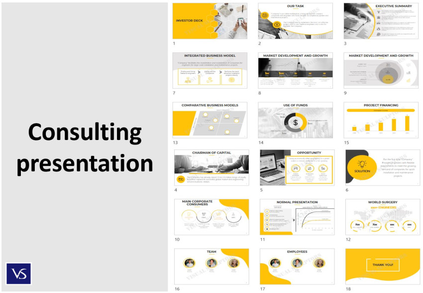 Impress Your Clients using Consulting Presentation