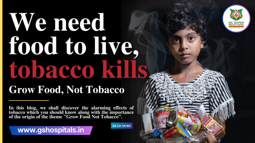 Grow Food Not Tobacco - GS Hospital, Hapur