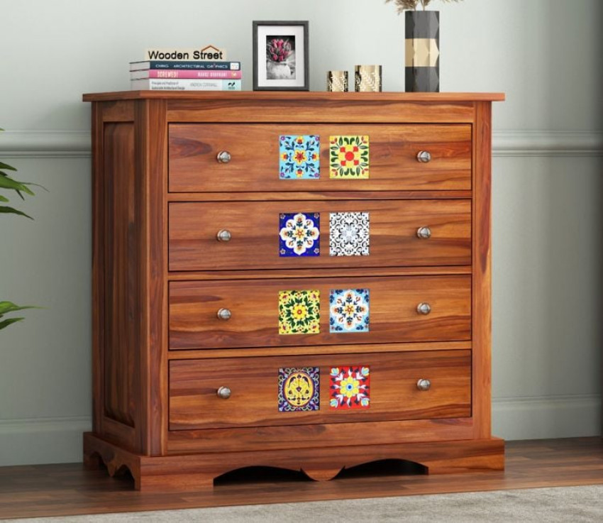 Practical Art: Explore the Handcrafted Beauty of Wooden Street's Drawers