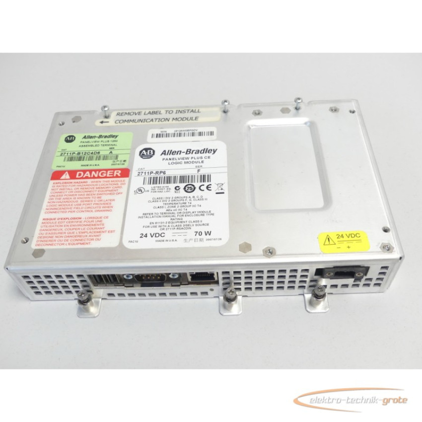 Streamlining Automation: The Allen Bradley 2711P-RP6 G Panel view Plus 700 Logic