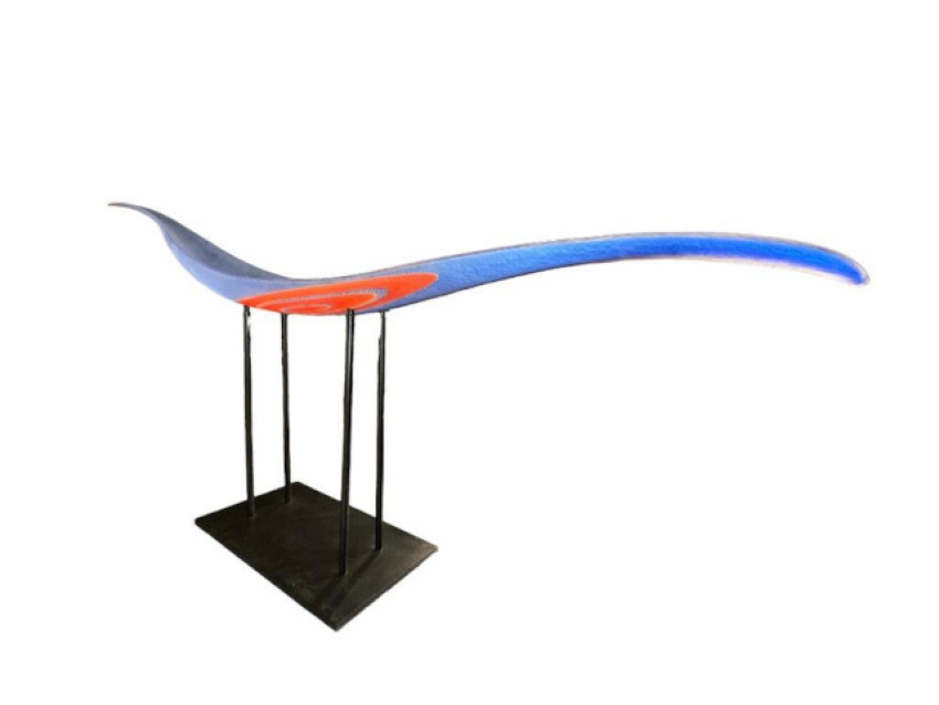 Flying Boat Art Glass Sculpture by Lino Tagliapietra Gavels for $19,680 at Neue Auctions on March 2