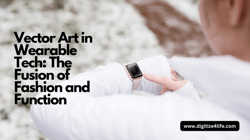 Vector Art in Wearable Tech: The Fusion of Fashion and Function