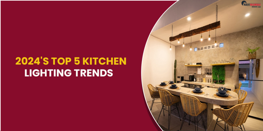 2024’s top 5 Kitchen lighting Trends