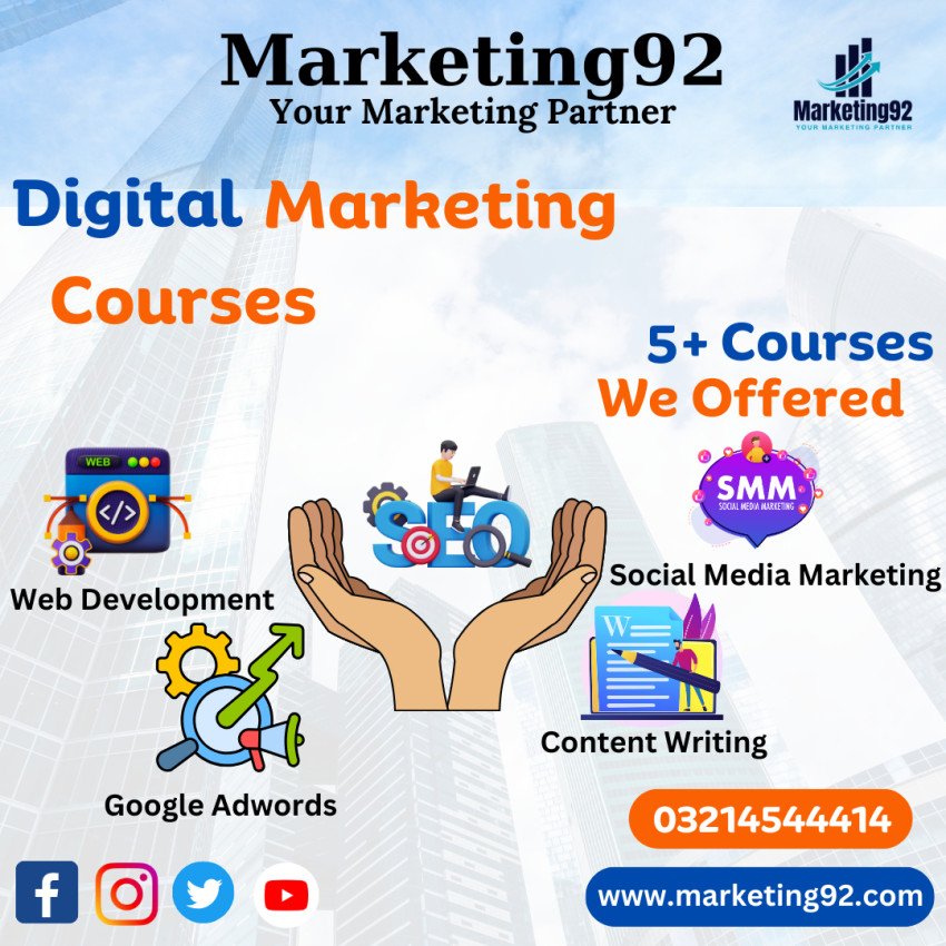 Marketing92-Digital Marketing Agency-Digital Marketing Courses in Lahore