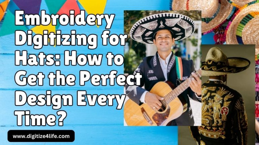 Embroidery Digitizing for Hats: How to Get the Perfect Design Every Time