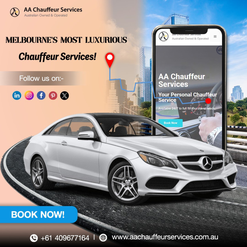 Book Your Chauffeur Service Melbourne Today