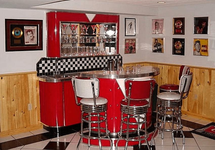 Find Pocket-Friendly Retro-Styled Custom Home Bars for Sale