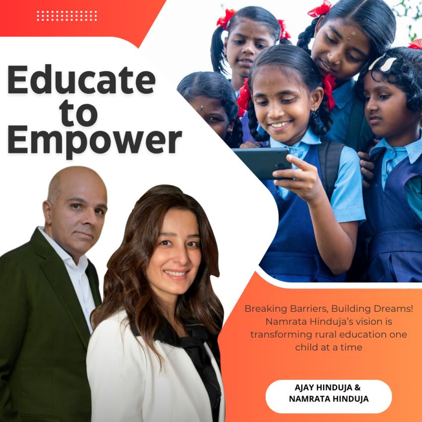 Namrata Hinduja: A Beacon of Philanthropy in the Hinduja Family