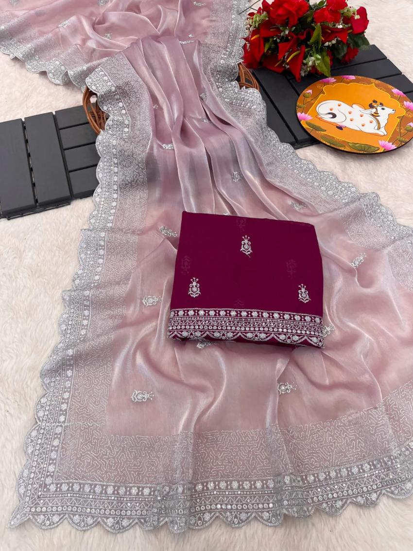 Trending Party Wear Jimmy Choo Sarees for Women