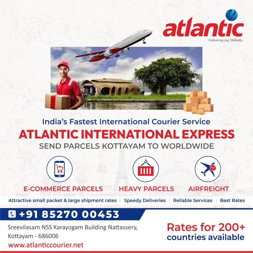 Easy Global Shipping of Machinery, Electronics & Fabrics via Courier in Kottayam