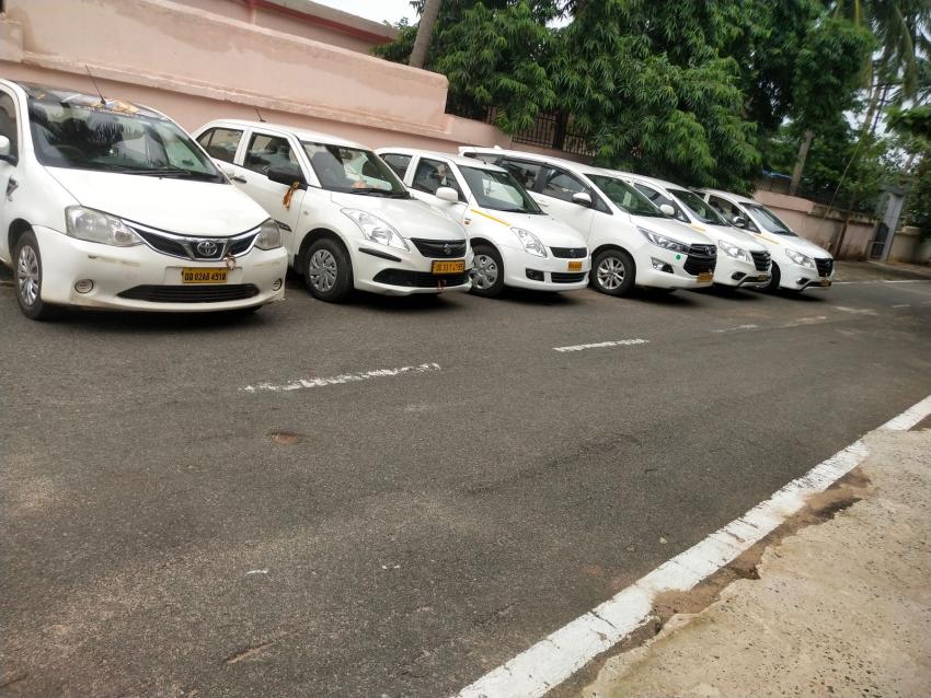 Get soothing and sanitized rides to Book a car in Bhubaneswar Airport