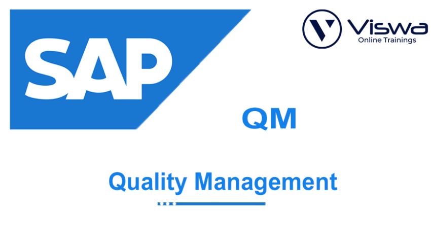 Best SAP QM Online Training Institute in Hyderabad