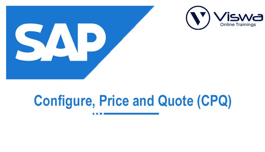 SAP CPQ Online Training Real-time support from Hyderabad