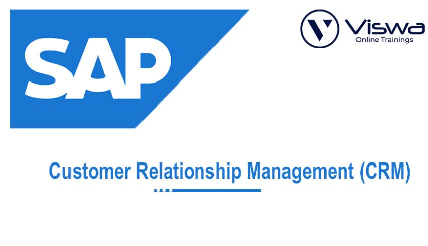 SAP CRM Online Training Real-time support from Hyderabad