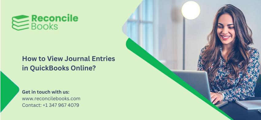 How to View Journal Entries in QuickBooks Online?