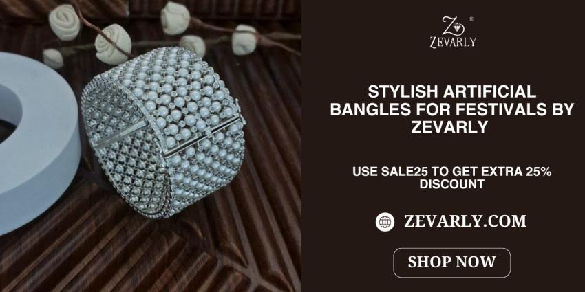 Stylish Artificial Bangles for Festivals by Zevarly