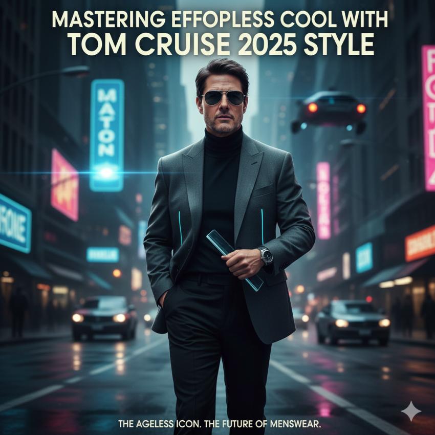 Mastering Effortless Cool with Tom Cruise Style