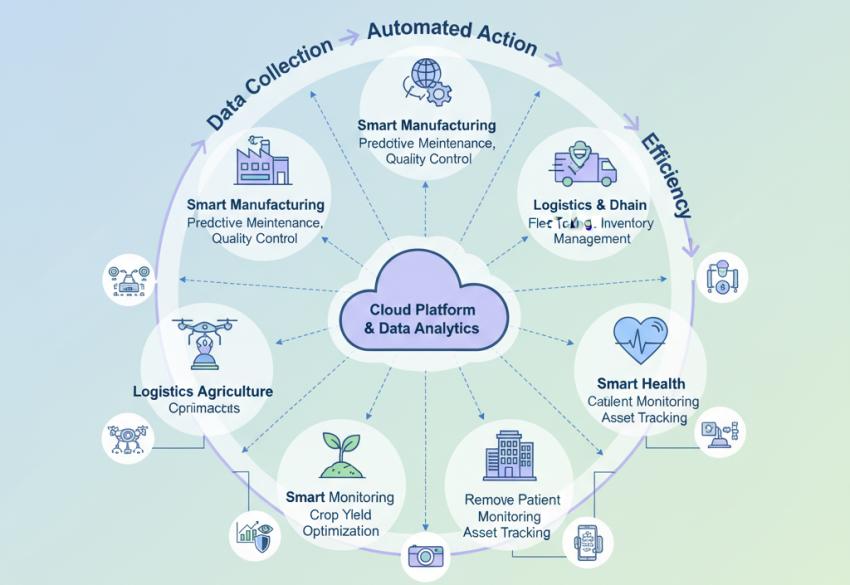 The Role of IoT in Improving Operational Efficiency Across Industries