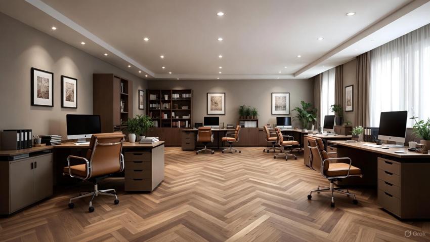 The Best & Worst Choice of Rooms for Herringbone Flooring