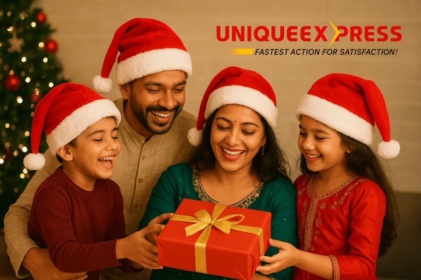 Celebrate Christmas & New Year Abroad with Indian Parcels