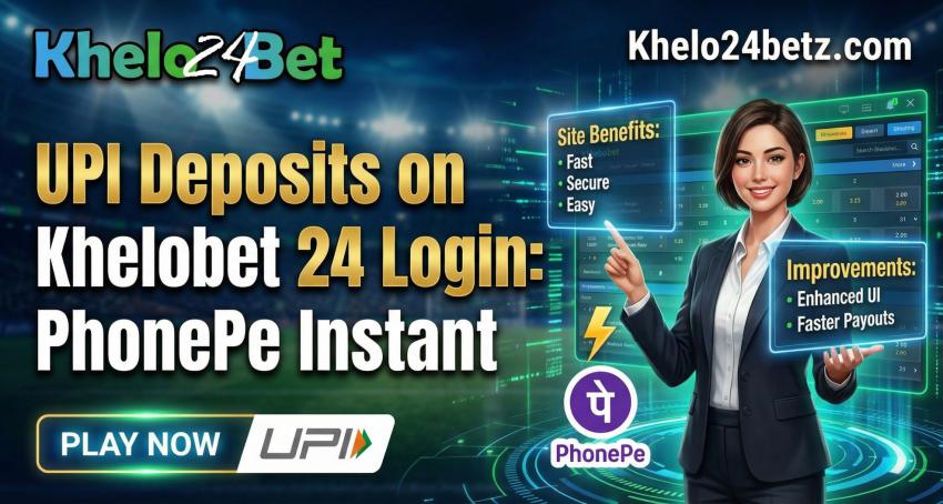 UPI Deposits on Khelobet 24 login: PhonePe Instant