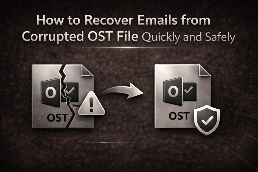 How to Recover Emails from Corrupted OST File Quickly and Safely?