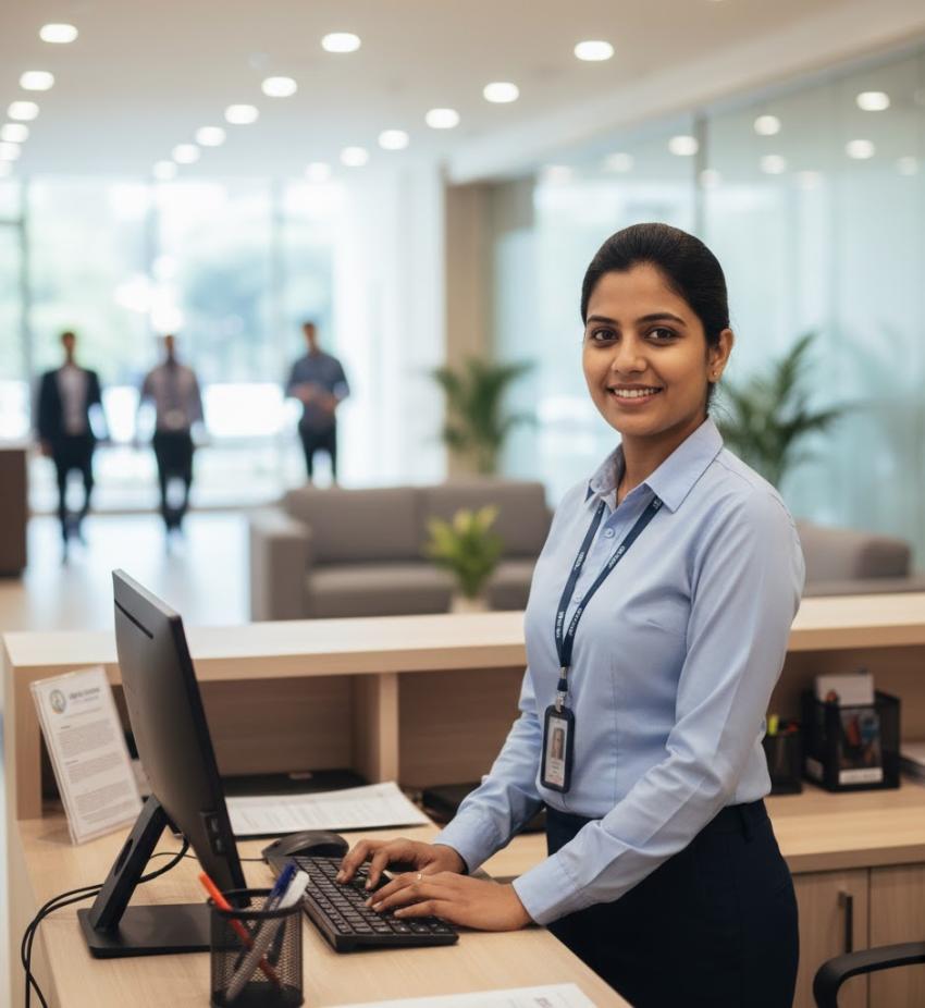 Front Office Assistant Services in Bangalore | Trained receptionists
