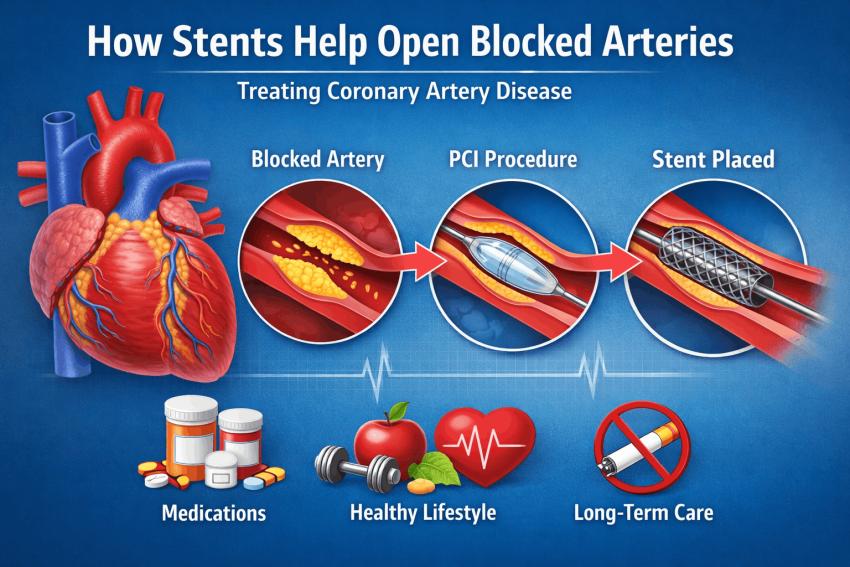 How Stents Help Open Blocked Heart Arteries: A Patient's Guide