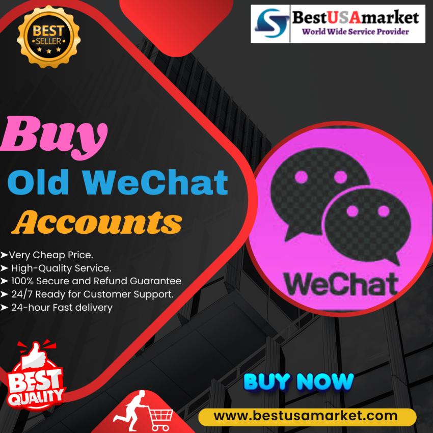 Buy Old WeChat Account (China, USA, UK, etc. – upon request)