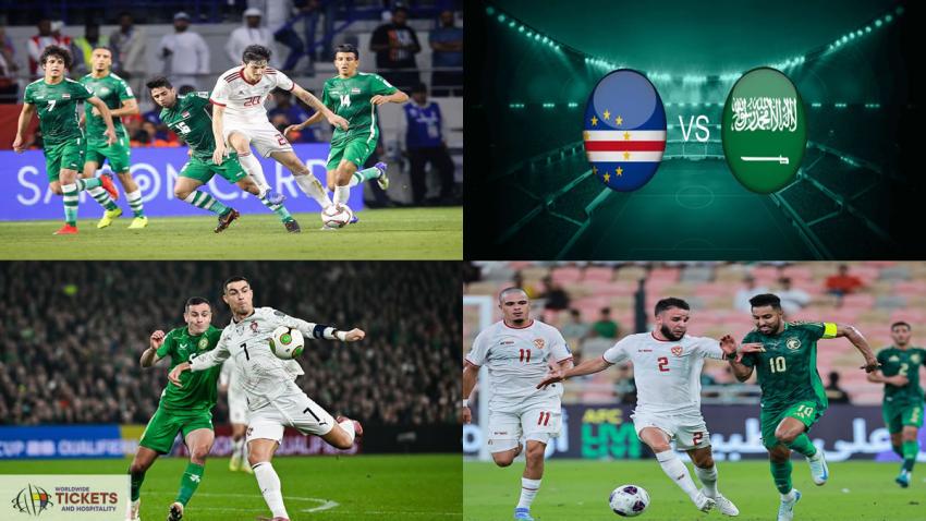 Cabo Verde Vs Saudi Arabia Tickets: Falcons Ready for World Cup Breakthrough