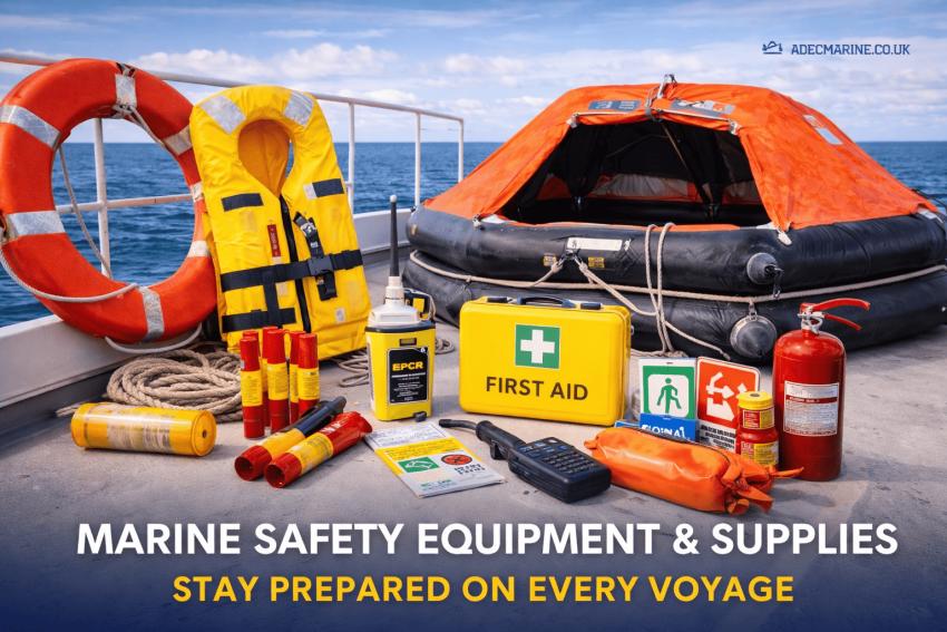Marine Safety Equipment & Supplies: Essential Protection for Every Voyage