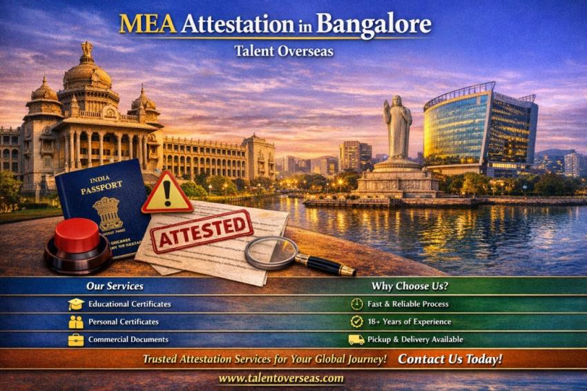 MEA Attestation in Bangalore - Talent