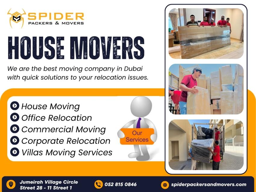 Trusted Commercial and Household Movers in Dubai