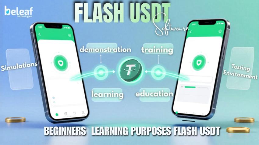 Why smart beginners understand Flash USDT software for learning purposes