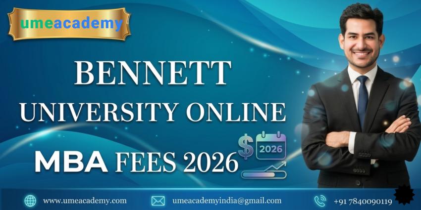 Bennett University Online MBA Fees 2026
