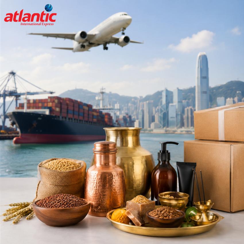 Send Upcycled Fashion Products from India to the Netherlands with Atlantic International Express
