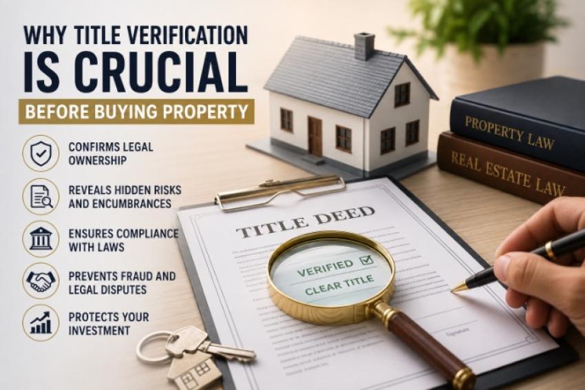 Why Title Verification Is Crucial Before Buying Property