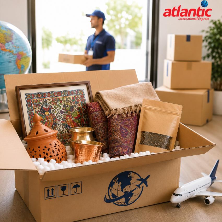 Send Copper and Brass Utensils from India to France with Atlantic International Express