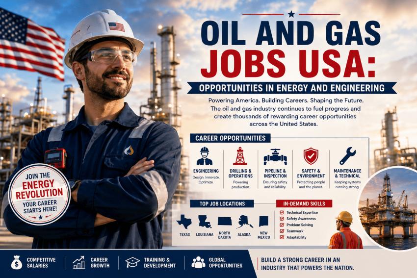 Oil and Gas Jobs USA: Opportunities in Energy and Engineering
