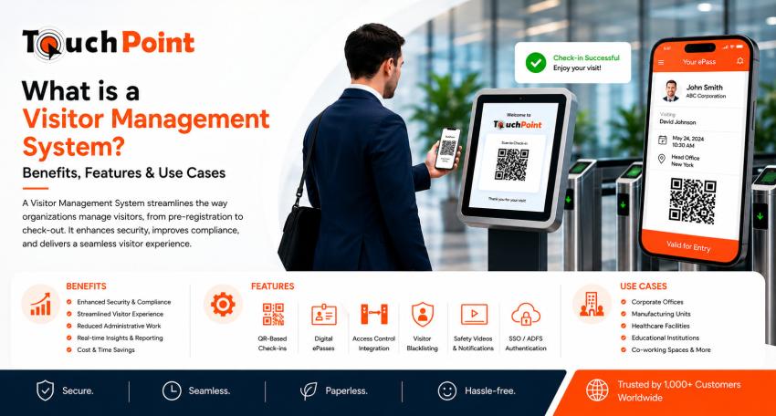 What is a Visitor Management System? Benefits, Features & Use Cases