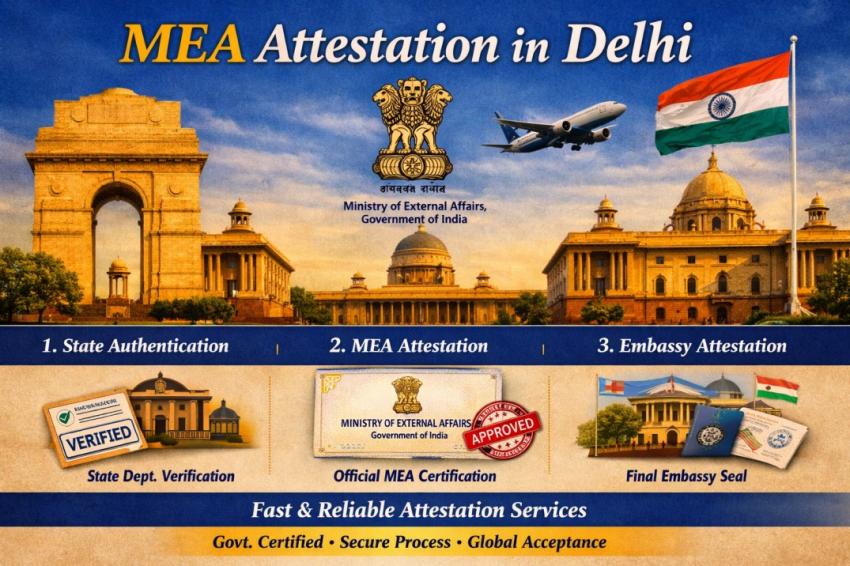 MEA Attestation in Delhi - Talent