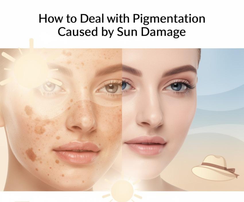 How to Deal with Pigmentation Caused by Sun Damage?