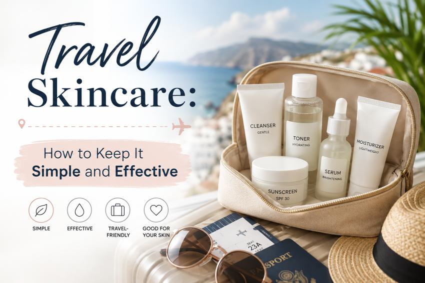 Travel Skincare: How to Keep It Simple and Effective.