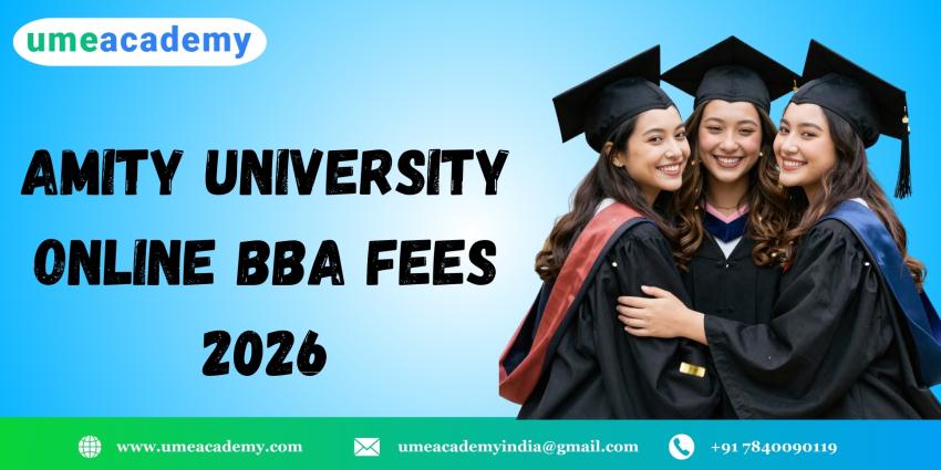 Amity University Online BBA Fees 2026