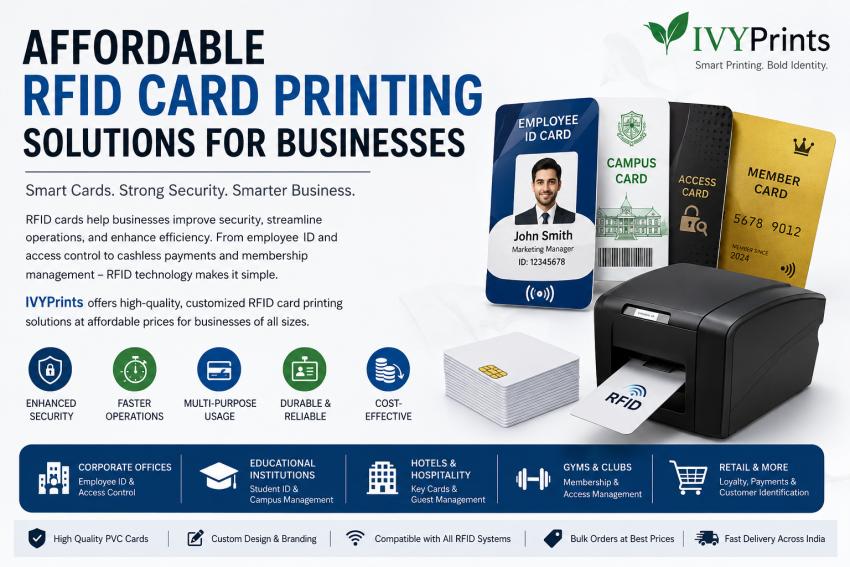 Affordable RFID Card Printing Solutions for Businesses